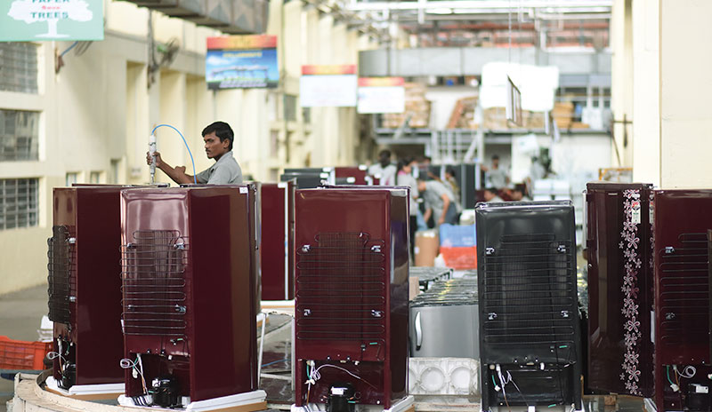 Wegen großer Nachfrage: Monatliche Produktion von 100.000 Kühlschränken in Aurangabad (Foto)